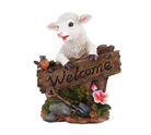 Фигурка "овечка с табличкой "добро пожаловать"