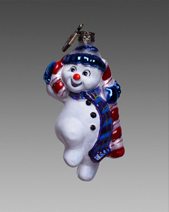 Снеговичок в шарфе