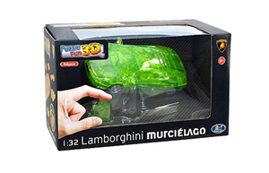 3D модель-пазл Lamborgini полупрозрачный зеленый