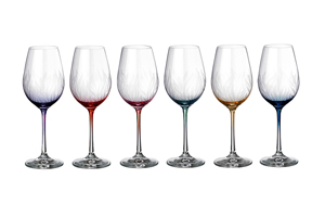 Набор бокалов для вина из 6 шт. "Виола q8417"