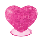 3D головоломка Сердце розовое