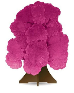 Волшебные кристаллы Чудесное дерево розовое