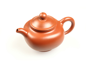 Чайник из исинской глины "Красный лотос" 250 мл.