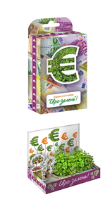 Подарочный набор Живая открытка Евро-зелень