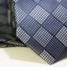 Набор Aristokrat галстук с платком серо-лилового цвета с ромбовидным рисунком