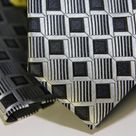 Набор Aristokrat галстук с платком с квадратами объемно-геометрической формы