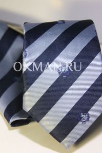 Набор Aristokrat галстук с платком с косыми полосами