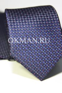 Набор Aristokrat галстук с платком изящный фиолетового цвета