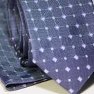Набор Aristokrat галстук с платком представительный сиреневого цвета в клетку