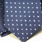 Набор Aristokrat галстук с платком темно-сиреневого цвета со стильным ромбовидным рисунком